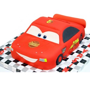 Cars Şimşek McQueen Butik Pasta