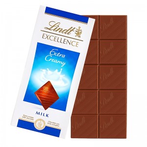 Lindt Excellence Milk Tablet Çikolata 3