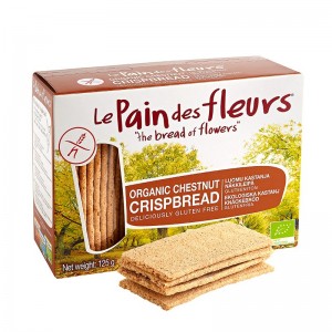 Organik Glutensiz Kestaneli Kraker