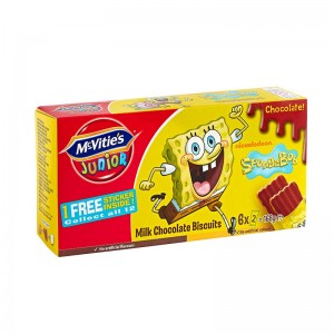 Mc Vitie's Spongebob Çikolatalı Bisküvi