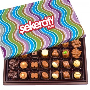 Sevgi Kelebeğim Kutu Çikolata