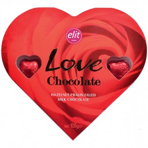 Elit Love Chocolate Kalp Çikolata