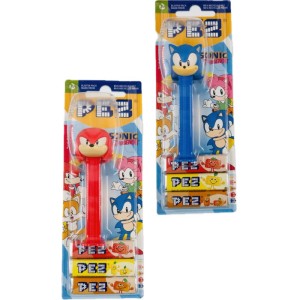 Sonic Lisanslı Şekerleme 2 Oyuncak Dispenser + 6 Şeker Paketi Avantaj Paket