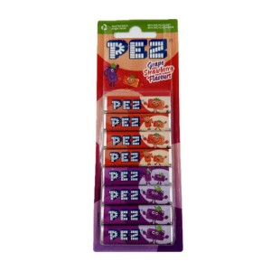 Grape Strawberry Flavours Şeker Blister 8'li Yedek Şekerleme