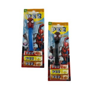 Dispenser Örümcek Adam Oyuncaklı Şekerleme - 2 oyuncak 6 yedek şeker paketi