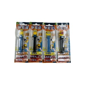 Minions Pez Dispenser Şeker Adam 3*1 Paket - 1 oyuncak 3 adet yedek şeker