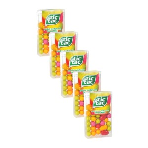 Karışık Meyveli Şeker 18 gr Özel Seri Mix Fruit Şekerleme x 5 Paket