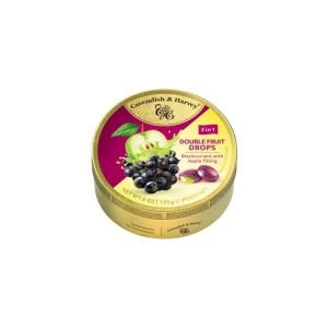 Siyah Frenk Üzümü Ve Elma Aromalı Şeker 175 gr Şekerleme